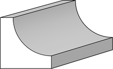 Load image into Gallery viewer, SHOE - 11/16 X 11/16 COVE SHOE 8052PRF
