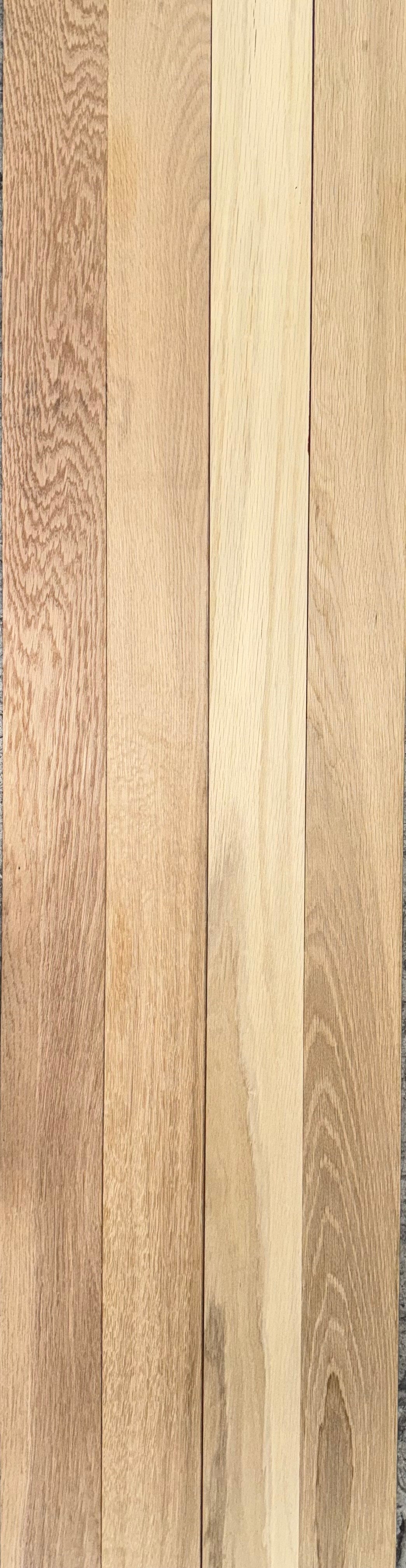 FLOORING - HARDWOOD WHITE OAK GRADE SELECT UNFINISHED 3-1/4